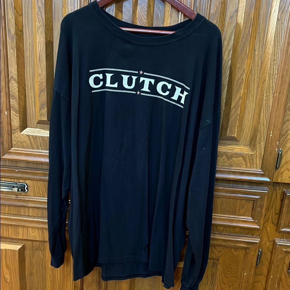 Clutch band tour Black Long Sleeve shirt